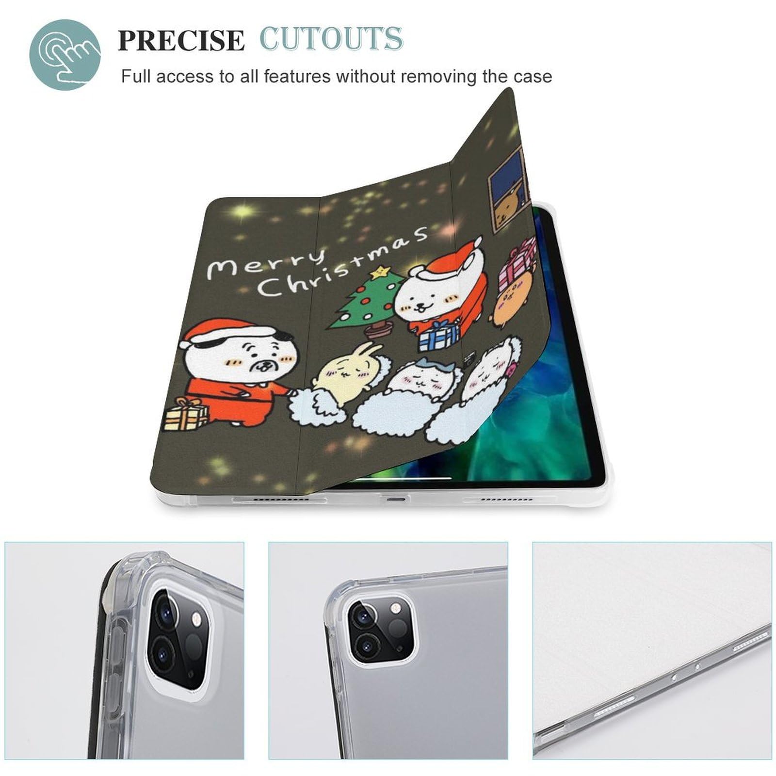 iPad air 第3世代 ちいかわケース付き Amazon.co.jp: chiikawa ちいかわ ハチワレ iPad Air 3 (10.5 インチ